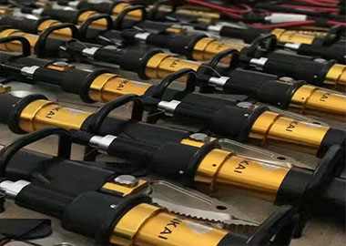 某支隊25套液壓破拆工具組圓滿交貨。