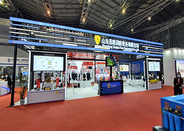 山東迅凱攜旗下產(chǎn)品參加上海國際消防展。